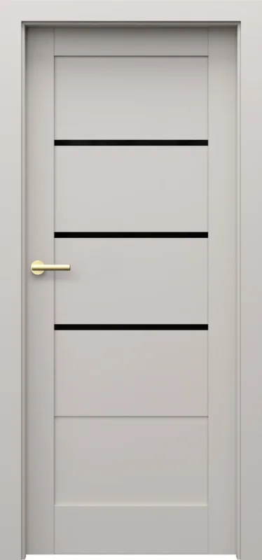 HORIZONTAL PORTA GRANDE G.3 čierne sklo