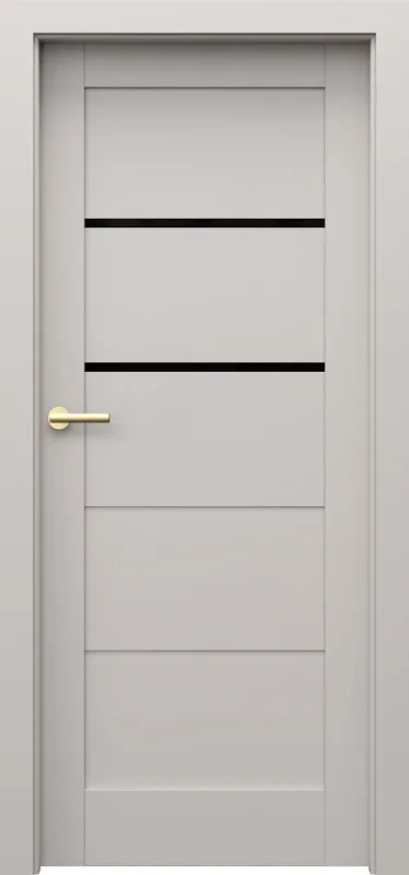 HORIZONTAL PORTA GRANDE G.2 čierne sklo