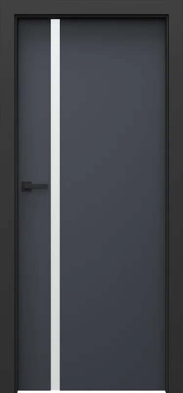 VERTICAL PORTA LOFT 4.A s čiernou zárubňou