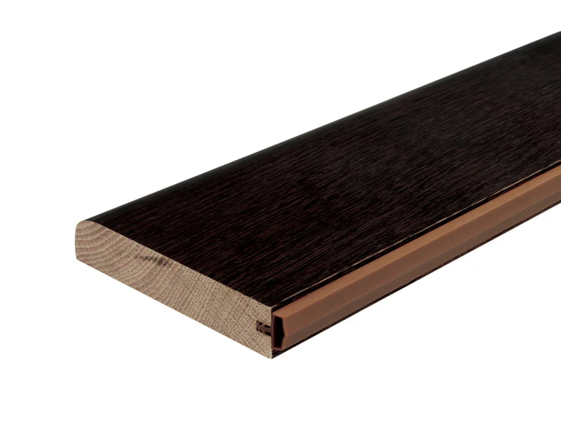 TD - DREVENÝ PRAH S TESNENÍM - DUB WENGE
